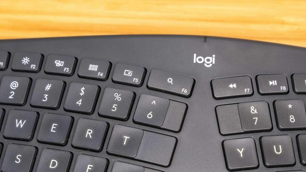 teclado ergonomico mecanico curvado logitec